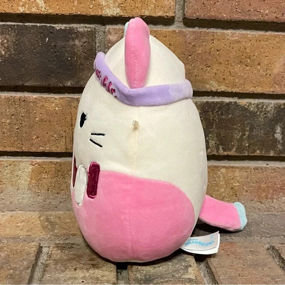 Squishmallows Wellness Squad Caryl The Cat I Don't Sweat, I Sparkle - Picture 4 of 10